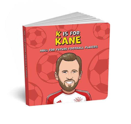 K is for Kane - ABCs for future football players